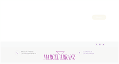 Desktop Screenshot of marcelarranz.net